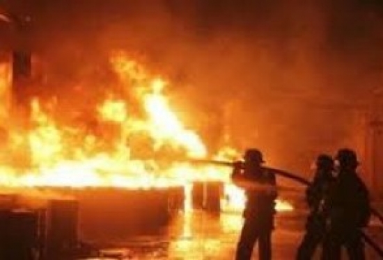 المدية: تسجيل خسائر هامة في حريق شب بقاعدة حياة لمؤسسة صينية بالبرواقية