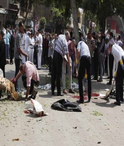إنفجار بمحيط بابا الأقباط في العاصمة المصرية القاهرة يخلف 20 قتيلا و35 مصابا