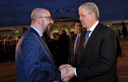 الوزير الأول البلجيكي ينهي زيارته إلى الجزائر