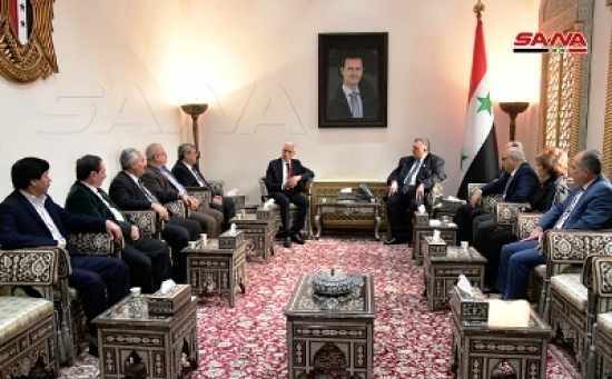 رئيس مجلس الشعب السوري حموده صباغ : نقدر مواقف الجزائر المشرفة تجاه سورية