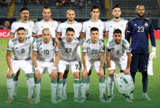 كان 2019: المنتخب الجزائري بالبدلة البيضاء أمام تنزانيا