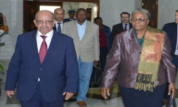 وزيرة الشؤون الخارجية الناميبية تقوم بزيارة للجزائر