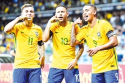 منتخب البرازيل يتجاوز ألمانيا في عدد الأهداف المسجّلة بالمونديال