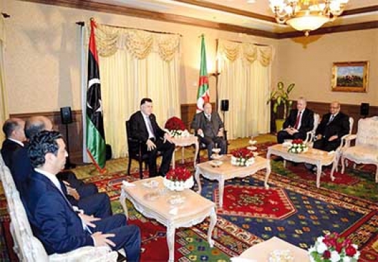 رئيس الجمهورية يستقبل رئيس المجلس الرئاسي الليبي