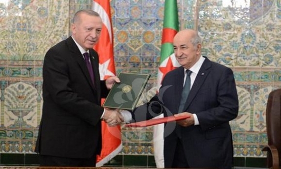 الجزائر - تركيا: التوقيع على إعلان مشترك لتأسيس مجلس تعاون رفيع المستوى