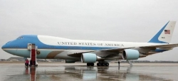 طائرة ترامب الرئاسية تنجو من الاصطدام فوق واشنطن