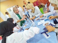 50 طالب طب استفادوا من تكوين في تقنيات الغرز الجراحية بورقلة