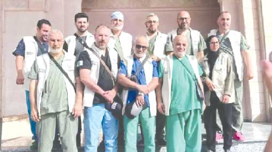 وفد طبي جزائري يجري 250 عملية جراحية في غزة