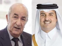 رئيس الجمهورية يتلقى مكالمة هاتفية من أمير دولة قطر