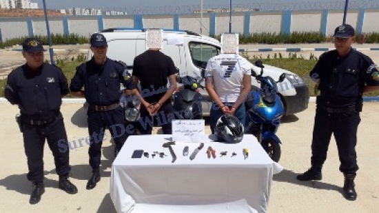 قسنطينة : استرجاع 3 دراجات نارية محل سرقة وتوقيف مقترفي الفعل