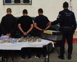 أمن ولاية الجزائر: توقيف جماعة إجرامية منظمة تمتهن ترويج مخدرات الهيروين بالعاصمة