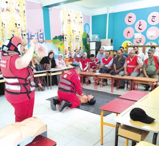 النعامة.. دورة تكوينية في الإسعافات الأولية