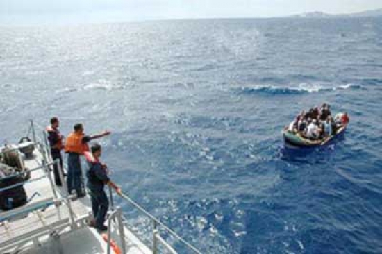 إنقاذ تسعة مهاجرين غير شرعيين من الغرق بعرض البحر بمستغانم