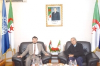 سفير دولة  فلسطين ينوه بدعم الشرطة الجزائرية لنظيرتها الفلسطينية