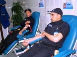 المديرية العامة للأمن الوطني تشرع في حملة للتبرع بالدم وسط أعوان الشرطة