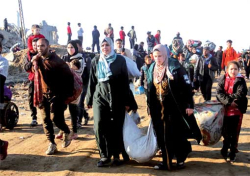 أكثر مــن 376 ألف فلسطيــني عـادوا إلـى شمال غزة