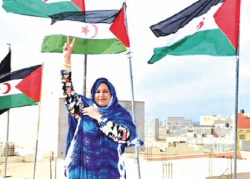 الصّحراويـون يطالـبون بموقــف دولي صارم ضدّ الاحتلال المغربي