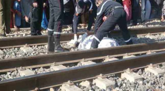 قسنطينة: هلاك شيخ دهسه قطار ببلدية الخروب