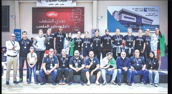 ممـثـّلات نــادي كوسيـدار يتواجـدن فـي  المدينـة المنوّرة