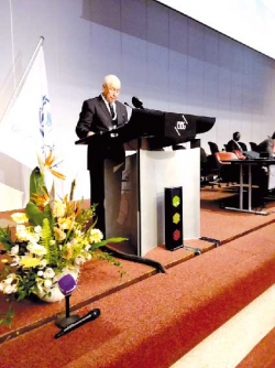 بن صالح يشارك في افتتاح الجمعية 138 للاتحاد البرلماني الدولي