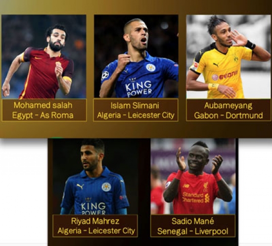 محرز وسليماني ضمن القائمة النهائية لجائزة أفضل لاعب إفريقي 2016