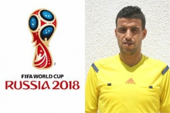 اختیار الدولي الجزائري عبيد شارف لإدارة مباریات كأس العالم 2018