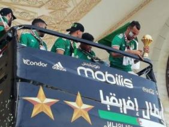 كأس أمم إفريقيا 2019: أبطال إفريقيا في حافلة مكشوفة من أجـل الاحتفال بالجزائر العاصمة