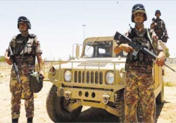 مقتــــل 6 جنود أردنيــــين في انفجار سيـارة  مفخّخـة قـرب الحـدود مع سوريـا