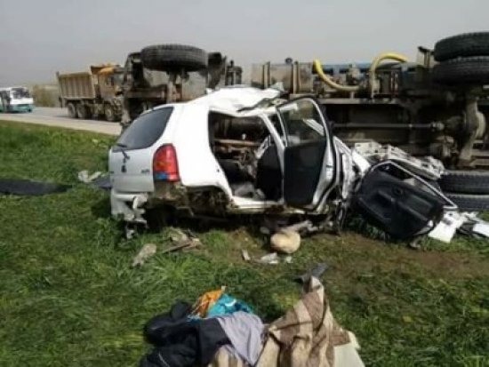قسنطينة : وفاة 6 أشخاص من عائلة واحدة وامرأة في حادث مرور ببلدية بني حميدان
