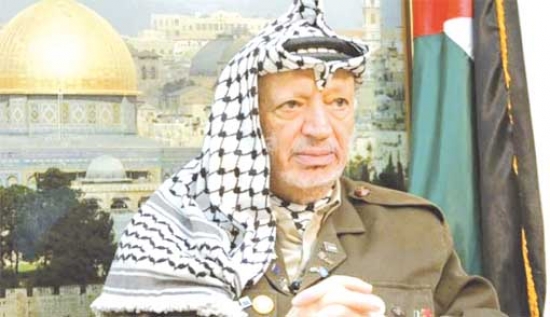 الفلسطينيون يحيون  الذكرى 15 لاستشهاد عرفات