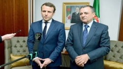 ماكرون مع تقوية العلاقات الجزائرية الفرنسية بشراكة متعددة القطاعات