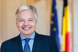 وزير الشؤون الخارجية البلجيكي يحل بالجزائر