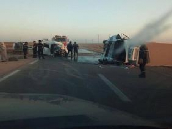 الأغواط : قتيل وثلاثة جرحى في حادث مرور بقلتة سيدي سعد