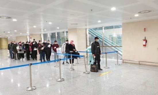 اجلاء 266 مسافرا قادما من دبي إلى مطار الجزائر الدولي