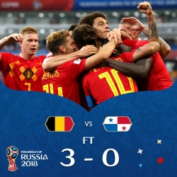 مونديال 2018: فوز سهل لبلجيكا أمام بنما