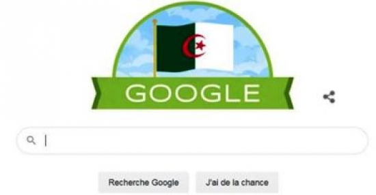 الذكرى الـ 58 لعيد استقلال الجزائر: غوغل يحتفل بالحدث
