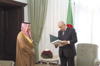 الرئيس تبون يستقبل وزير خارجية المملكة العربية السعودية