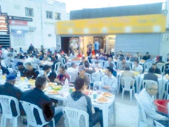 بلدية «مدريسة» تفتح مطعما لإفطار المسافرين وعابري السبيل