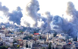 الصهاينـة يبدأون الاجتيـاح الـبري لغـزة وسـط مجــازر مروّعــة