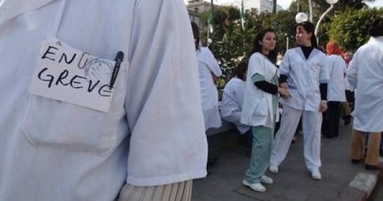 الأطباء المقيمون ينهون تجمعهم بوسط الجزائر العاصمة