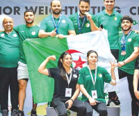 ثلاث ميداليـات ذهبيـة للجزائرية يحيــى مامون أمينـة