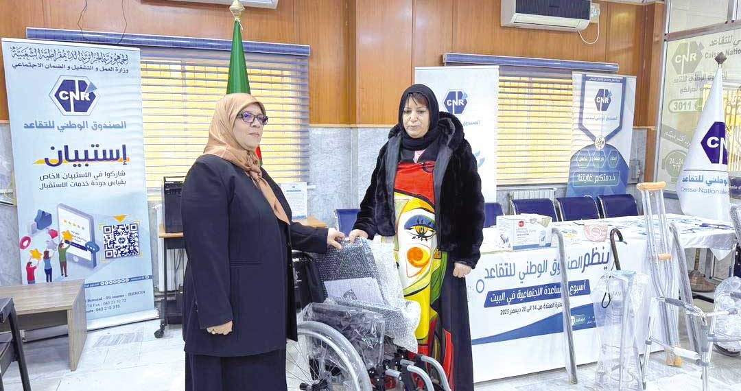 سيدي بلعباس..تكفل منزلي بأكـثر مـن 700 متقاعـد