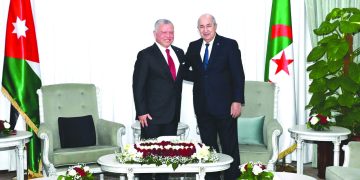 لقاء مقبل بين الرّئيس تبون والملك عبـد الله الثانـي لمناقشة القضايـا المشتركـة