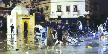 الأمن المخزني يمنع وقفة تضامنية مع ضحايـا فيضانـات آسفي