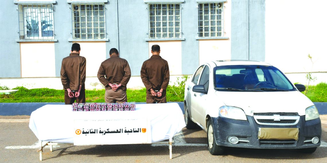 توقيـف 5 عناصر دعم للإرهـاب واسترجاع أسلحة وذخيرة