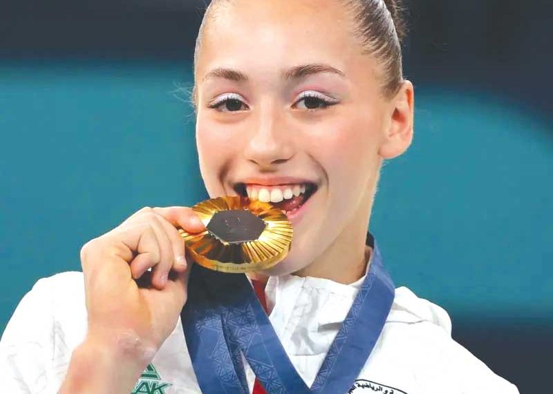 كيليا نمور تطمح لمواصلة التألّق وحصد الذهب