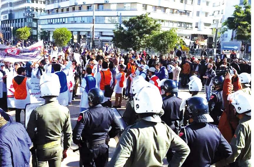 تغوّل سلطــوي وقمع أمنـي غــير مسـبوق في المغـرب