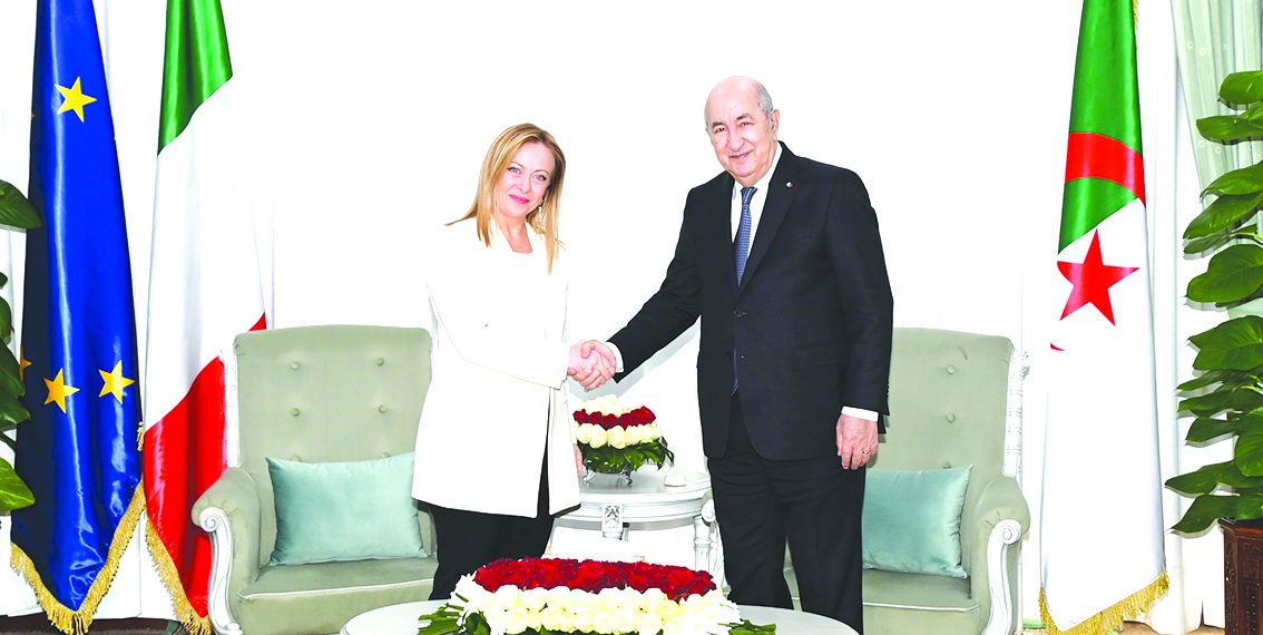 ميلوني في الجزائر بعد رمضــان لتأسيـس غرفـة التجارة الجزائريـــة-الإيطاليــة