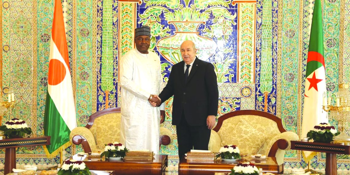 رئيس الجمهورية يستقبل رئيس جمهورية النيجر