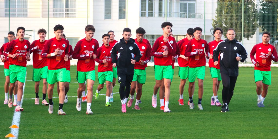 مواجهتان وديتــان فـي  برنامج  المنتخب الوطني لأقـل من 17 سنة